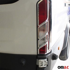 Ford Transit 250 Stop Light Frame - Omac - Chrome ABS - Gloss Silver - '15-'20